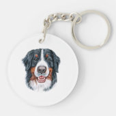 ベルネーズマウンテンキーチェーン キーホルダー (裏面)