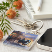 ベルネーズマウンテンクリスマスフェスティバルシーズン キーホルダー (正面右)