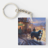ベルネーズマウンテンクリスマスフェスティバルシーズン キーホルダー (正面)