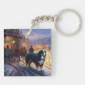 ベルネーズマウンテンクリスマスフェスティバルシーズン キーホルダー (裏面)