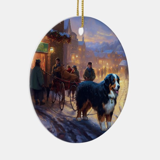 ベルネーズマウンテンクリスマスフェスティバルシーズン セラミックオーナメント (右)