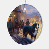 ベルネーズマウンテンクリスマスフェスティバルシーズン セラミックオーナメント (左)