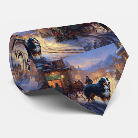 ベルネーズマウンテンクリスマスフェスティバルシーズン ネクタイ (ロール)