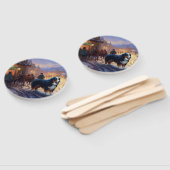 ベルネーズマウンテンクリスマスフェスティバルシーズン ハンドファン (組立なし)