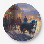 ベルネーズマウンテンクリスマスフェスティバルシーズン ペーパープレート (正面)