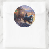 ベルネーズマウンテンクリスマスフェスティバルシーズン ラウンドシール (バッグ)