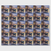 ベルネーズマウンテンクリスマスフェスティバルシーズン ラッピングペーパー (フラット)