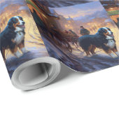 ベルネーズマウンテンクリスマスフェスティバルシーズン ラッピングペーパー (ロールコーナー)