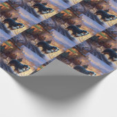 ベルネーズマウンテンクリスマスフェスティバルシーズン ラッピングペーパー (角)