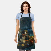 ベルネーズマウンテンクリスマスフェスティバル航海 エプロン (着用した状態)