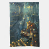 ベルネーズマウンテンクリスマスフェスティバル航海 キッチンタオル (縦)