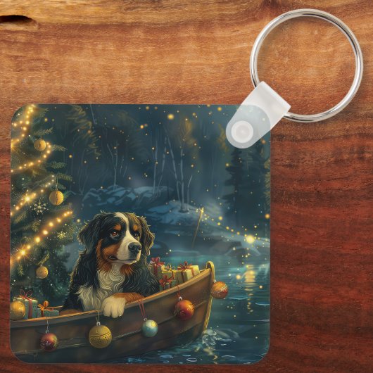 ベルネーズマウンテンクリスマスフェスティバル航海 キーホルダー (裏面)