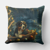 ベルネーズマウンテンクリスマスフェスティバル航海 クッション (正面)