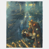 ベルネーズマウンテンクリスマスフェスティバル航海 フリースブランケット (正面)