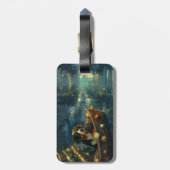 ベルネーズマウンテンクリスマスフェスティバル航海 ラゲッジタグ (裏面縦)