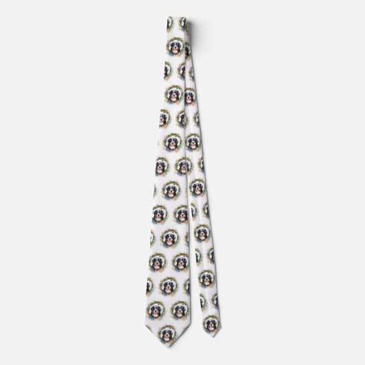 ベルネーズマウンテンクリスマスリースフェスティバルカップ ネクタイ (正面)