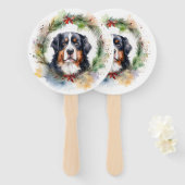 ベルネーズマウンテンクリスマスリースフェスティバルカップ ハンドファン (正面&裏面)