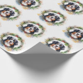 ベルネーズマウンテンクリスマスリースフェスティバルカップ ラッピングペーパー (角)