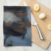 ベルネーズマウンテンスノースイスレイクリスマスデコール キッチンタオル (四つ折り)