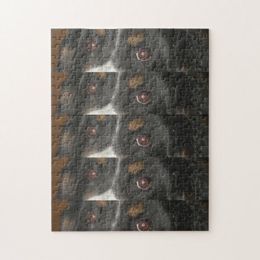 ベルネーズマウンテンドッグアイズ ジグソーパズル (縦)