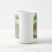 ベルネーズマウンテンドッグアットザセラミックスマグカップ コーヒーマグカップ (中央)