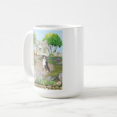 ベルネーズマウンテンドッグアットザセラミックスマグカップ コーヒーマグカップ (正面左)