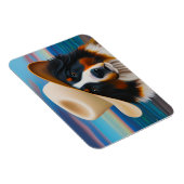 ベルネーズマウンテンドッグアットザビーチ マグネット (右側)