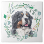 ベルネーズマウンテンドッグウォーターリース タイル (正面)