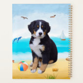 ベルネーズマウンテンドッグオンビーチ プランナー手帳 (裏面)