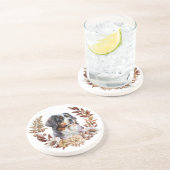 ベルネーズマウンテンドッグオータムリース コースター (側面)