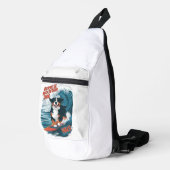 ベルネーズマウンテンドッグキャッチ波サーフィン スリングバッグ (右コーナー)