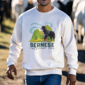 ベルネーズマウンテンドッグギフトレトロ愛犬家 スウェットシャツ