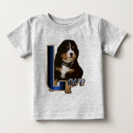 ベルネーズマウンテンドッグギフト ベビーTシャツ