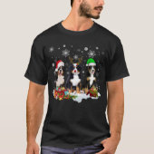 ベルネーズマウンテンドッグクリスマスキュート_fullprint tシャツ (正面)