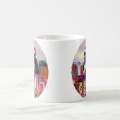 ベルネーズマウンテンドッグクリスマスサプライズ コーヒーマグカップ (中央)