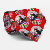 ベルネーズマウンテンドッグクリスマスサプライズ ネクタイ (ロール)