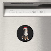 ベルネーズマウンテンドッグクリスマスツリードッグパピーウェイテ マグネット (インサイチュ (食洗機))