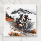 ベルネーズマウンテンドッグサイクリングインザマウンテンズ フェイバータグ (正面)