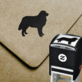 ベルネーズマウンテンドッグシルエットセルフインキングスタンプ セルフインキングスタンプ