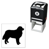 ベルネーズマウンテンドッグシルエットセルフインキングスタンプ セルフインキングスタンプ (インサイチュ)
