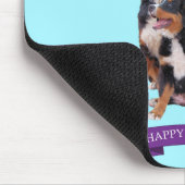 ベルネーズマウンテンドッグスハッピーバースデーマウスパッド マウスパッド (コーナー)