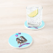 ベルネーズマウンテンドッグスハッピーバースデー コースター (側面)