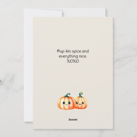 ベルネーズマウンテンドッグハッピーハローウィン シーズンカード (裏面)