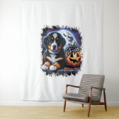 ベルネーズマウンテンドッグハロウィーン タペストリー (インサイチュ)