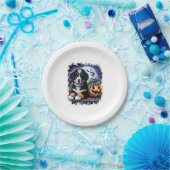 ベルネーズマウンテンドッグハロウィーン ペーパープレート (パーティー)