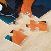 ベルネーズマウンテンドッグパピーハロウィーン ジグソーパズル (側面)