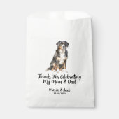 ベルネーズマウンテンドッグペットカクテル結婚ズ フェイバーバッグ (正面)