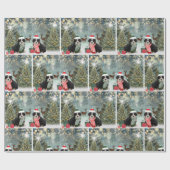 ベルネーズマウンテンドッグホリデー ラッピングペーパー (フラット)