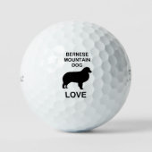 ベルネーズマウンテンドッグラブ ゴルフボール (正面)