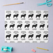 ベルネーズマウンテンドッグラブ 薄葉紙 (クラフト)